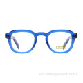 Gafas ópticas de alta calidad de moda Eco Acetate.